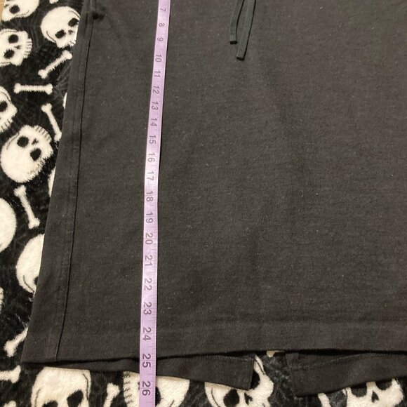 UNIQLO Black wool blend pencil skirt with pockets ~ Corporate goth XS SMALL - Picture 6 of 10